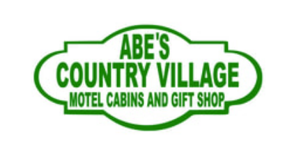 Abe's Country Village Motel Cabins and Gift Shop Logo