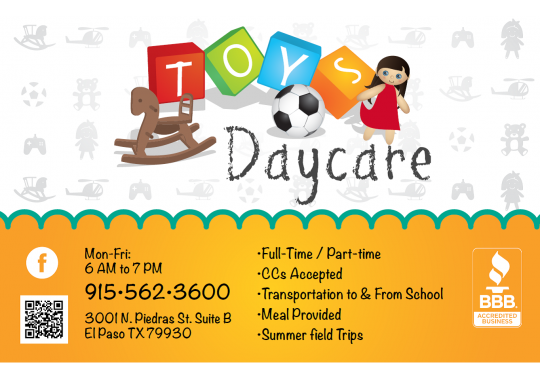 Toys Day Care Logo