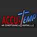 Accu-Temp Air Conditioning and Heating Logo