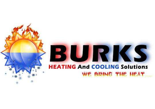 Burk's Heating and Cooling Solutions Logo