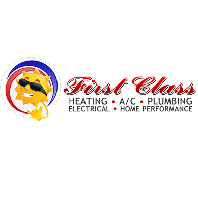 First Class Heating and Air Conditioning Inc. Logo