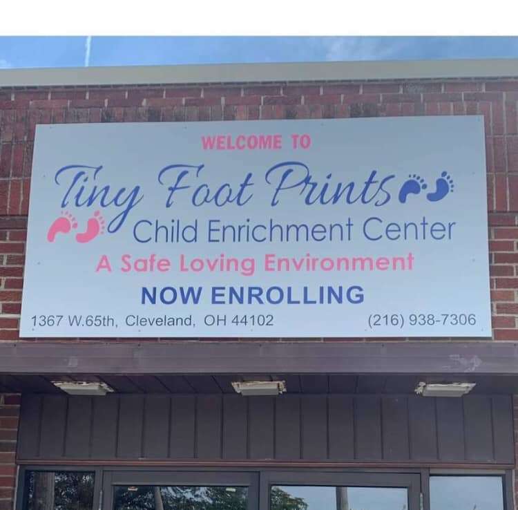 Tiny Foot Prints Child Enrichment Center Logo