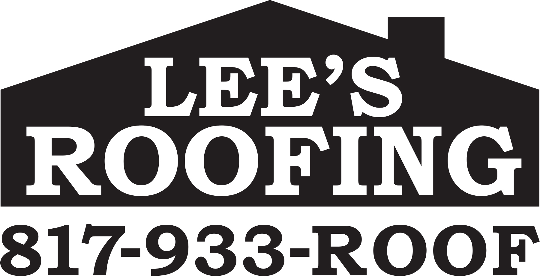 Lee's Roofing & Construction Logo