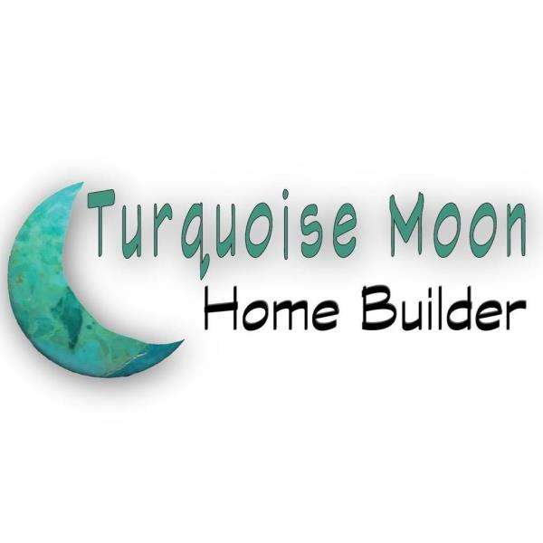 Turquoise Moon Design and Build Logo