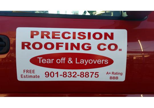 Precision Roofing Company Logo