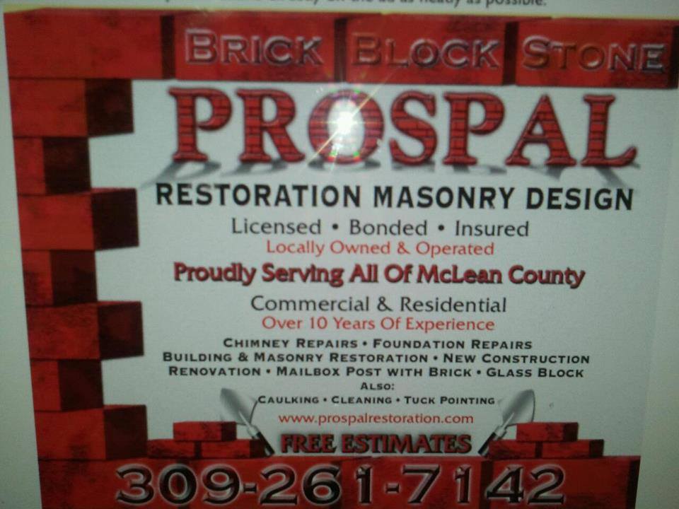 Prospal Restoration Masonry Design, Inc. Logo