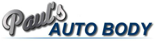 Paul's Auto Body Logo