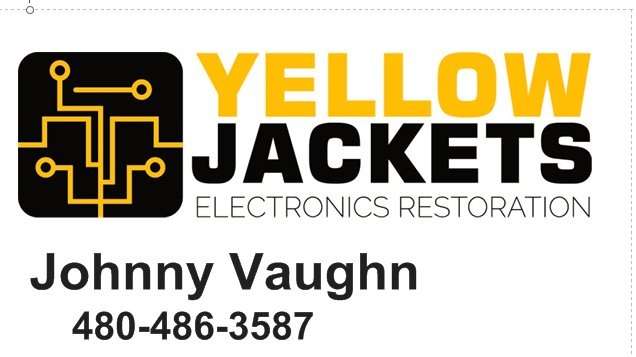 Yellow Jackets Electronics Restoration Logo