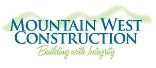 Mountain West Construction, Inc. Logo