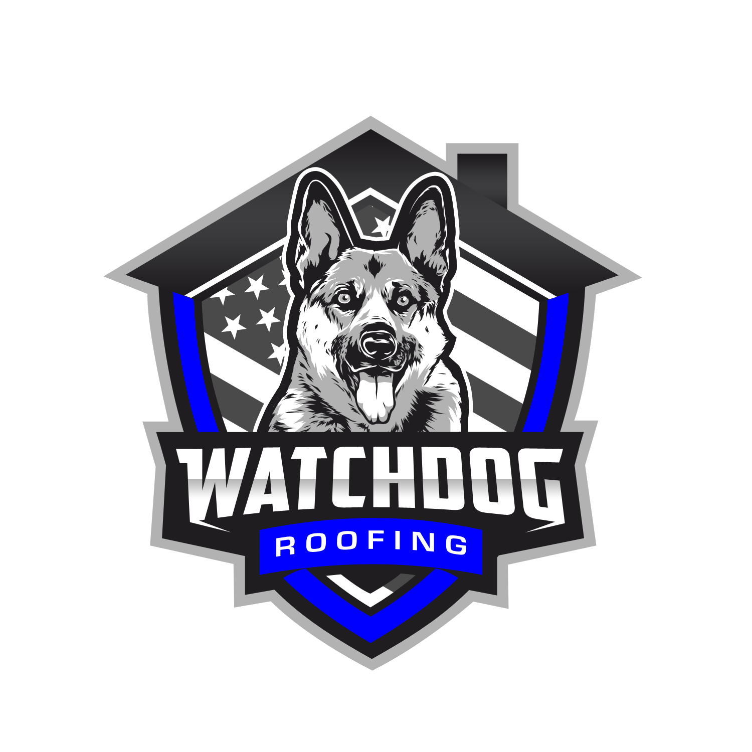 Watchdog Roofing Logo