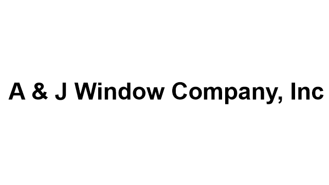 A & J Window Company Logo