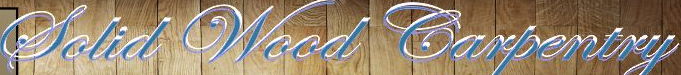 Solid Wood Carpentry Logo