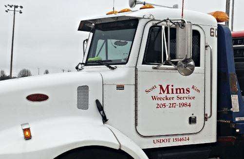 Mims Wrecker Service Logo