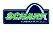 Scharf Construction Co. Logo
