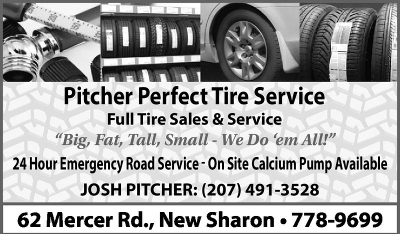 Pitcher Perfect Tire Service Logo