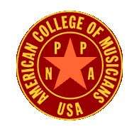American College of Musicians Logo