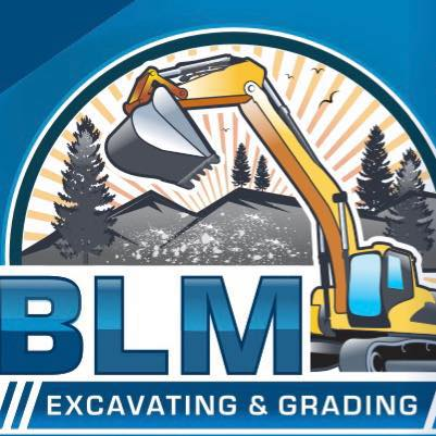 BLM Grading & Excavation LLC  Logo