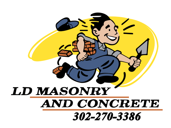 LD Masonry and Concrete Logo