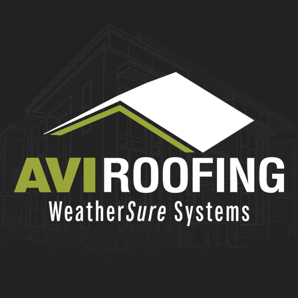 AVI Roofing And Gutter Logo