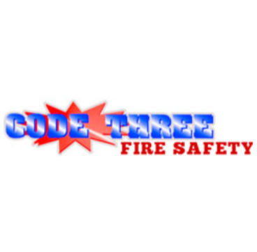 Code Three Fire and Safety Logo