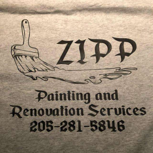 Z. I. P. P Painting & Renovation Logo