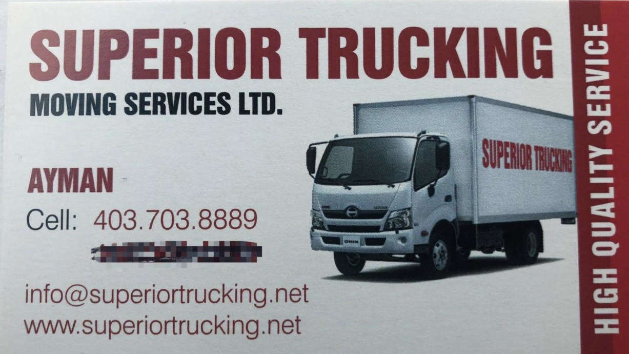 Superior Trucking Moving Services Ltd. Logo