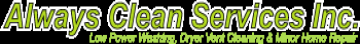 Always Clean Services, Inc. Logo