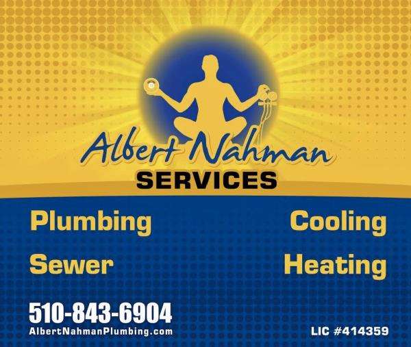 Albert Nahman Plumbing Heating and Cooling Logo