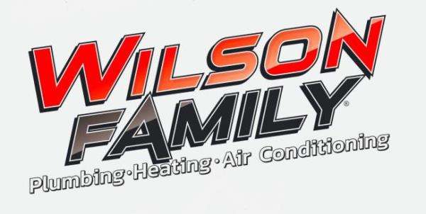 Wilson Family Plumbing Heating Air Conditioning Logo