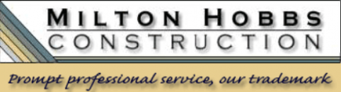 Milton Hobbs Construction Logo