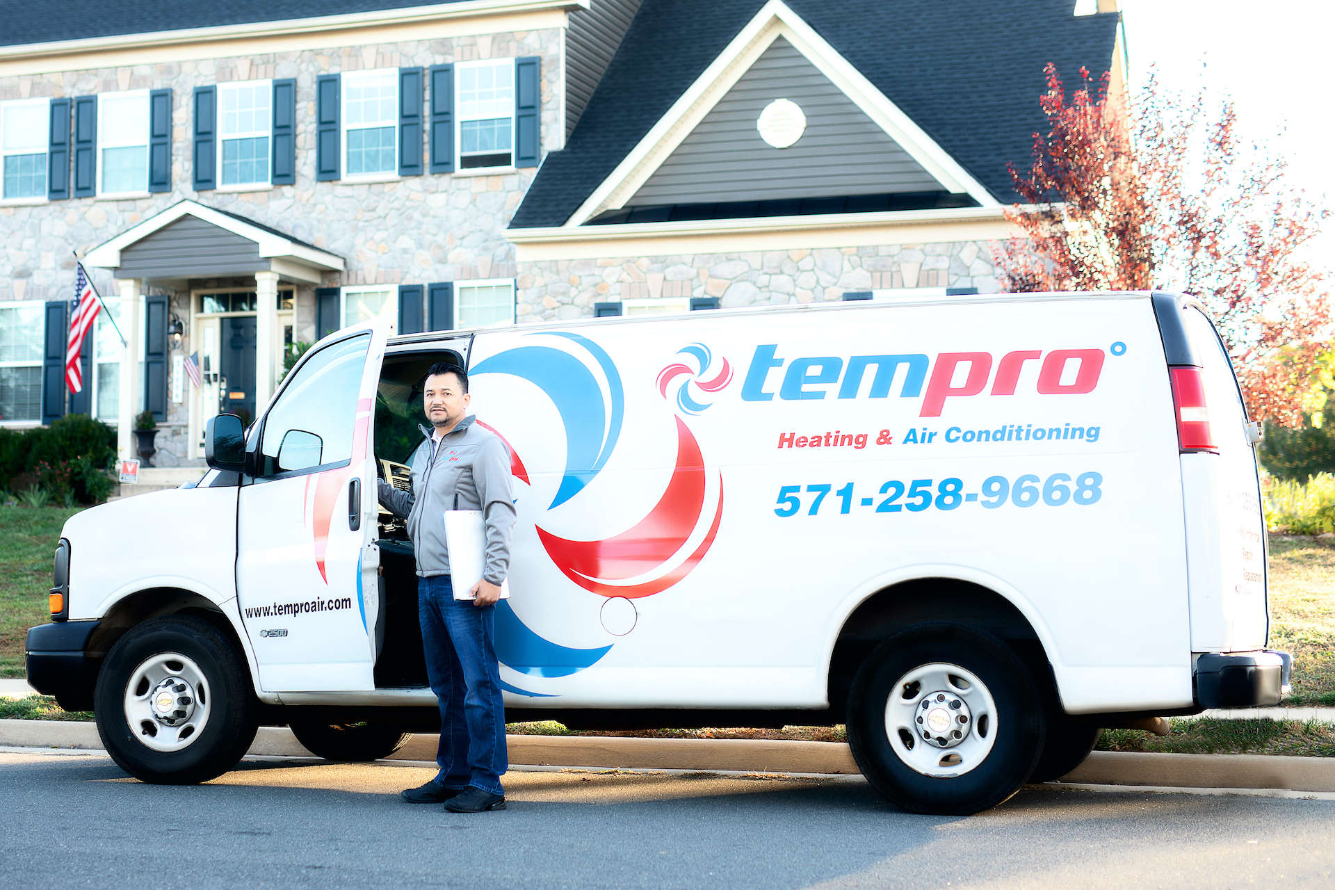 Tempro Heating and Air Logo