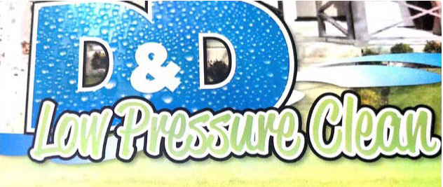 D & D Low Pressure Clean Logo