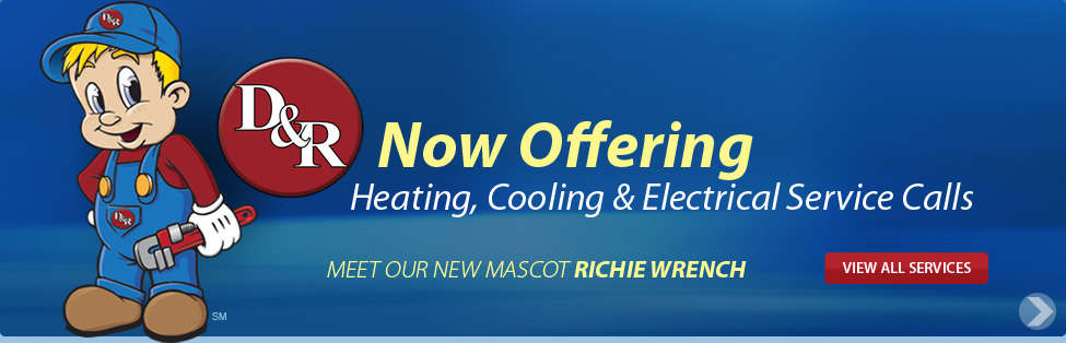 D&R Plumbing, Heating, and Air, Inc. Logo