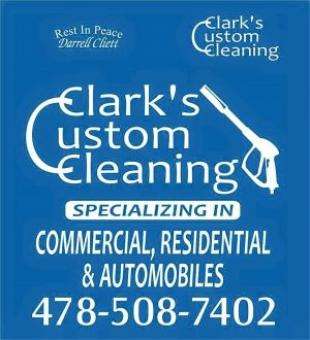 Clarks Custom Cleaning, LLC Logo