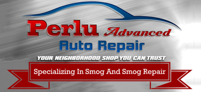 Perlu Advanced Automotive Repair Logo