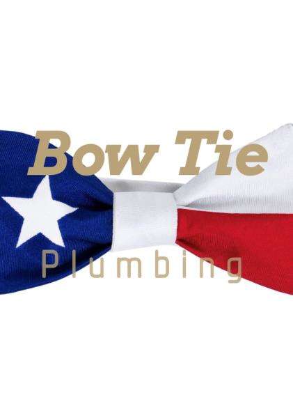 Bow Tie Plumbing Logo