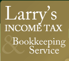 Larry's Income Tax & Bookkeeping Service Logo