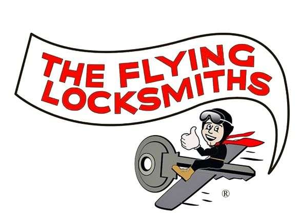 The Flying Locksmith - South Bend Logo