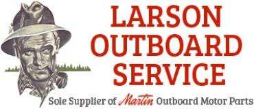 Larson Outboard Service Logo