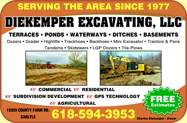 Diekemper Excavating LLC Logo