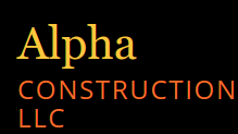 Alpha Construction LLC Logo