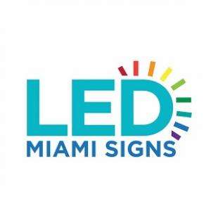 LED Miami Signs Logo