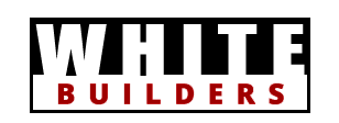 White Builders Logo