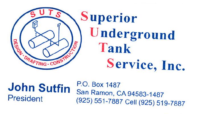 Sut's - Superior Underground Tank Service, Inc. Logo