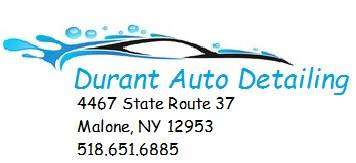 Durant Auto Detailing Logo