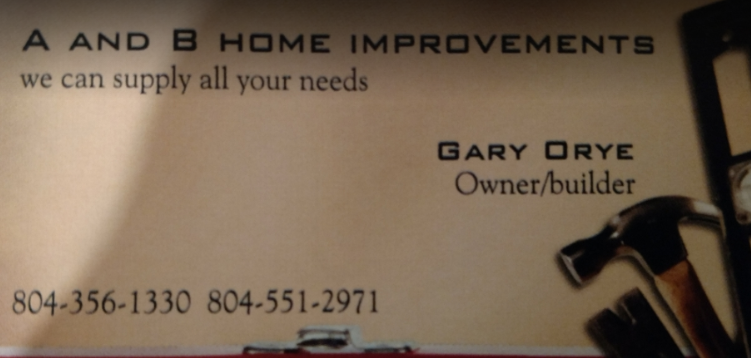 A and B Home Improvements, LLC Logo