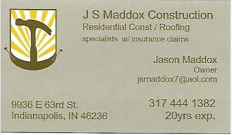 J S Maddox Construction, LLC Logo