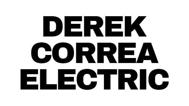Derek Correa Electric Logo