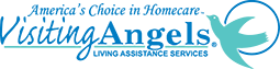A Visiting Angel Living Assistance Service Logo