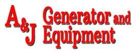 A & J Generator and Equipment LLC Logo